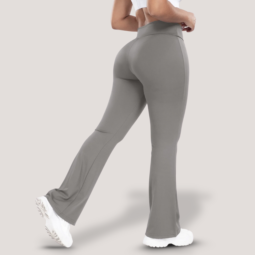 SLIM FIT FLARED LEGGINGS